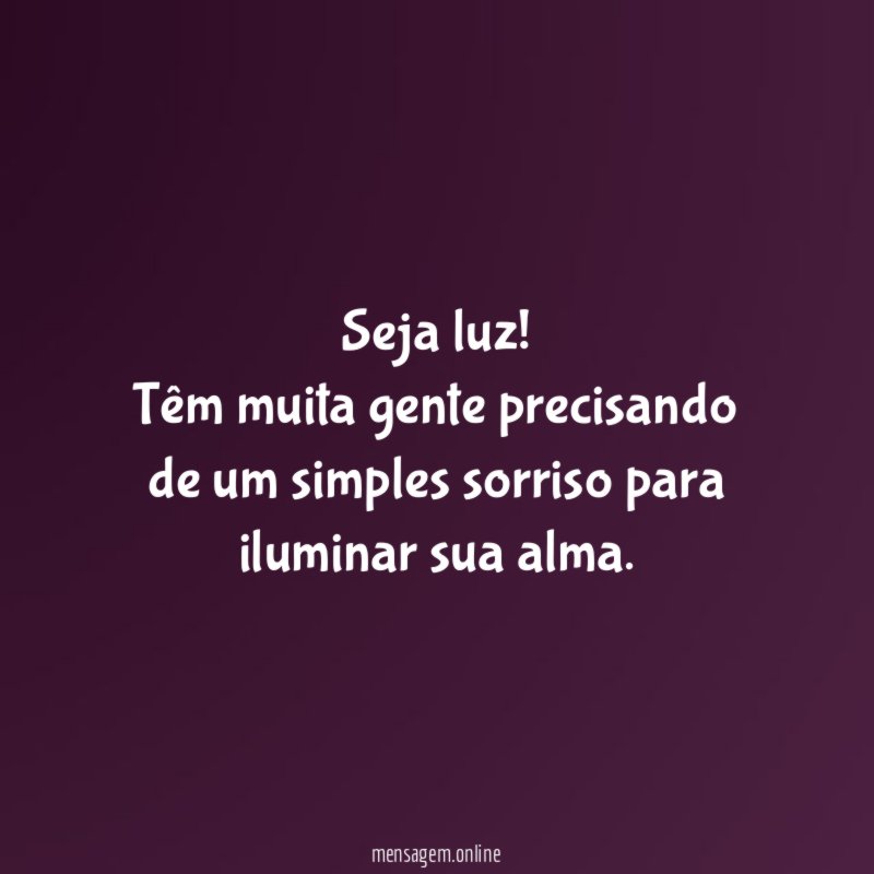 Seja luz
