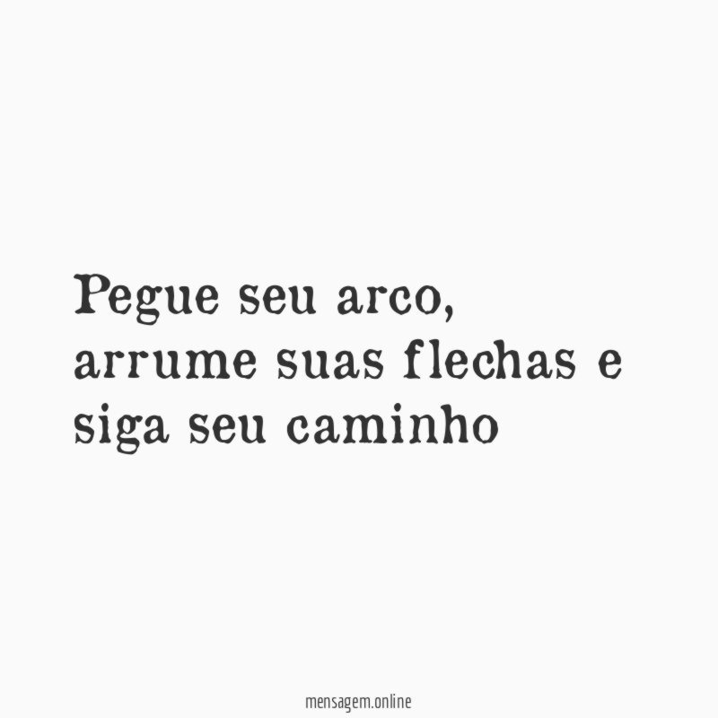 Pegue seu arco
