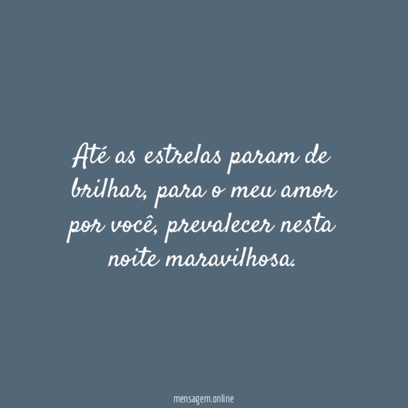 Até as estrelas param de brilhar