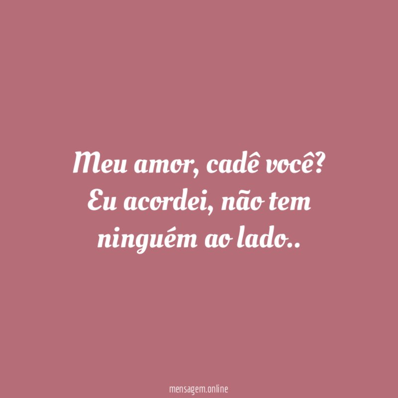 Meu amor