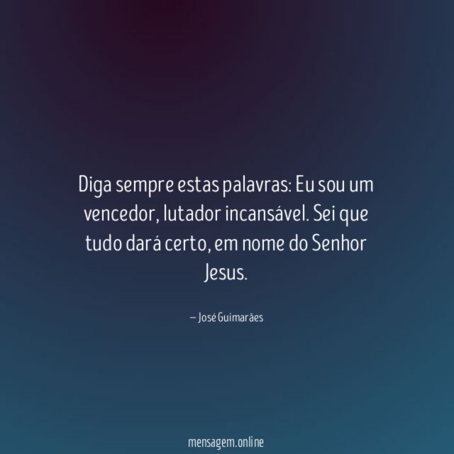 Diga sempre estas palavras