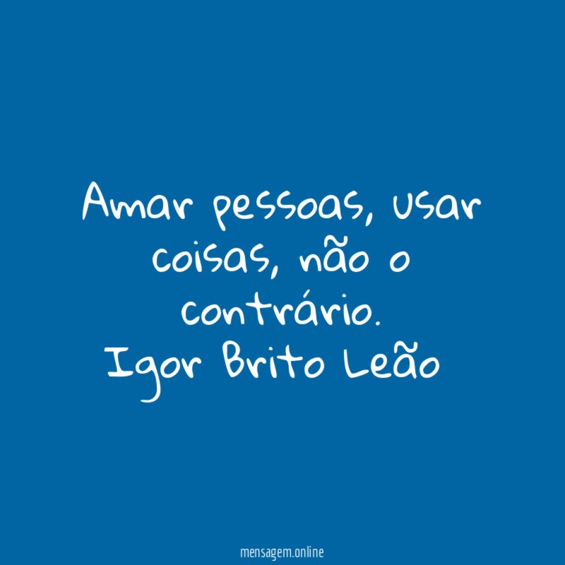 Amar pessoas