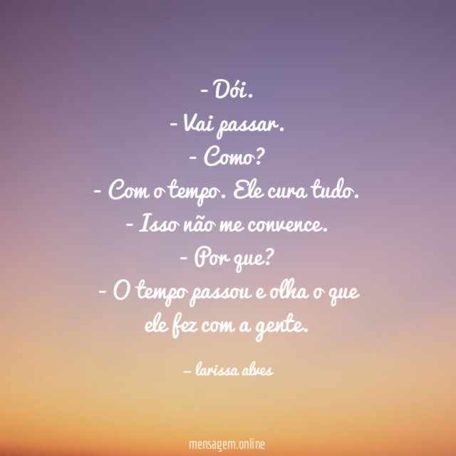 - Dói