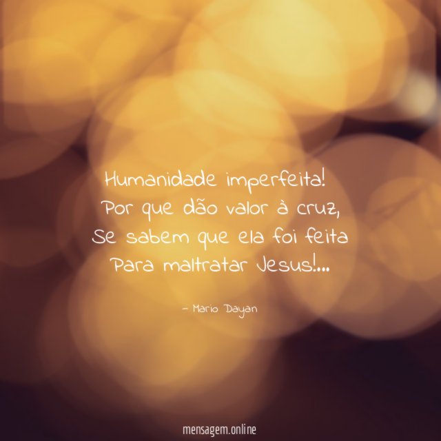 Humanidade imperfeita