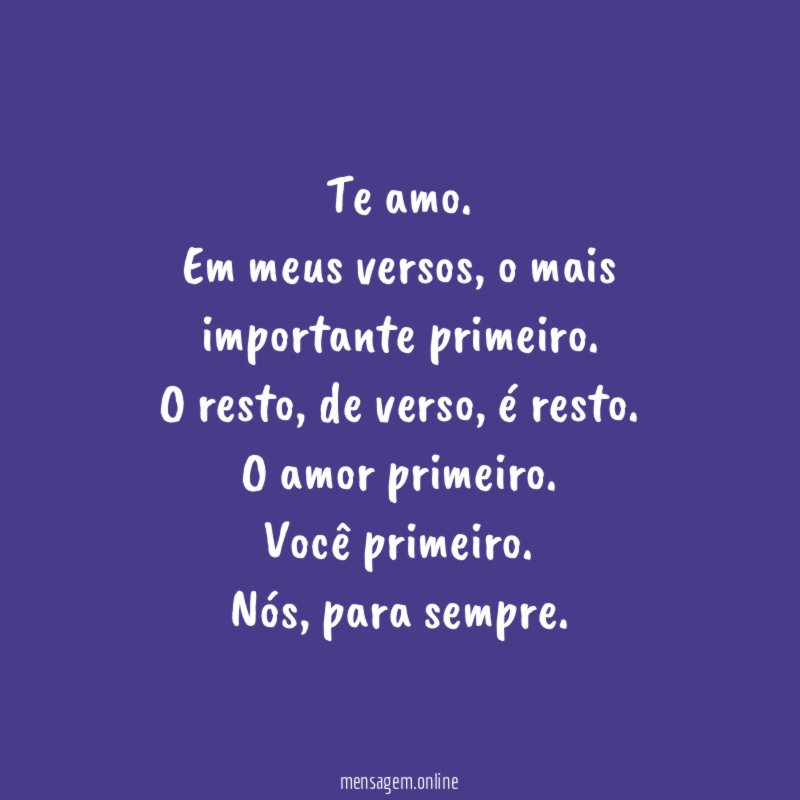 Te amo
