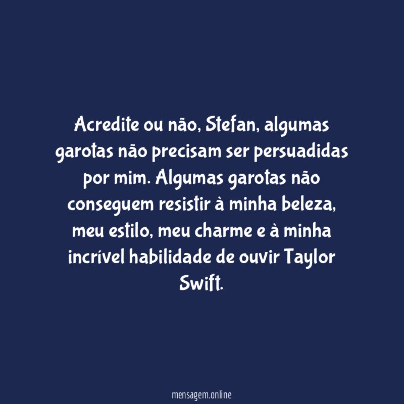 Acredite ou não