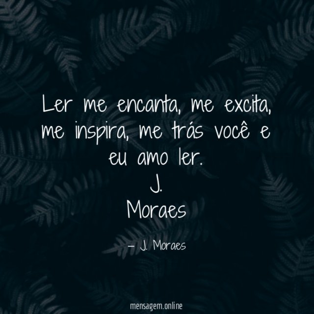 Ler me encanta