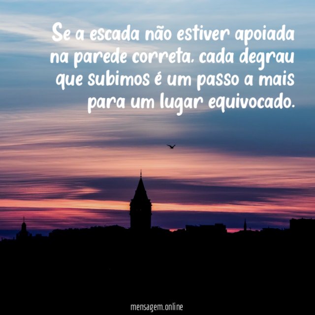 Se a escada não estiver apoiada na parede correta