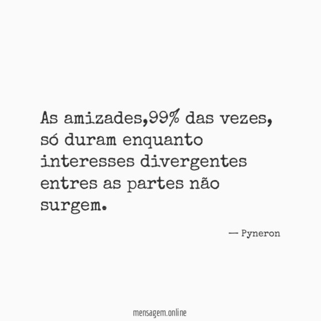 As amizades