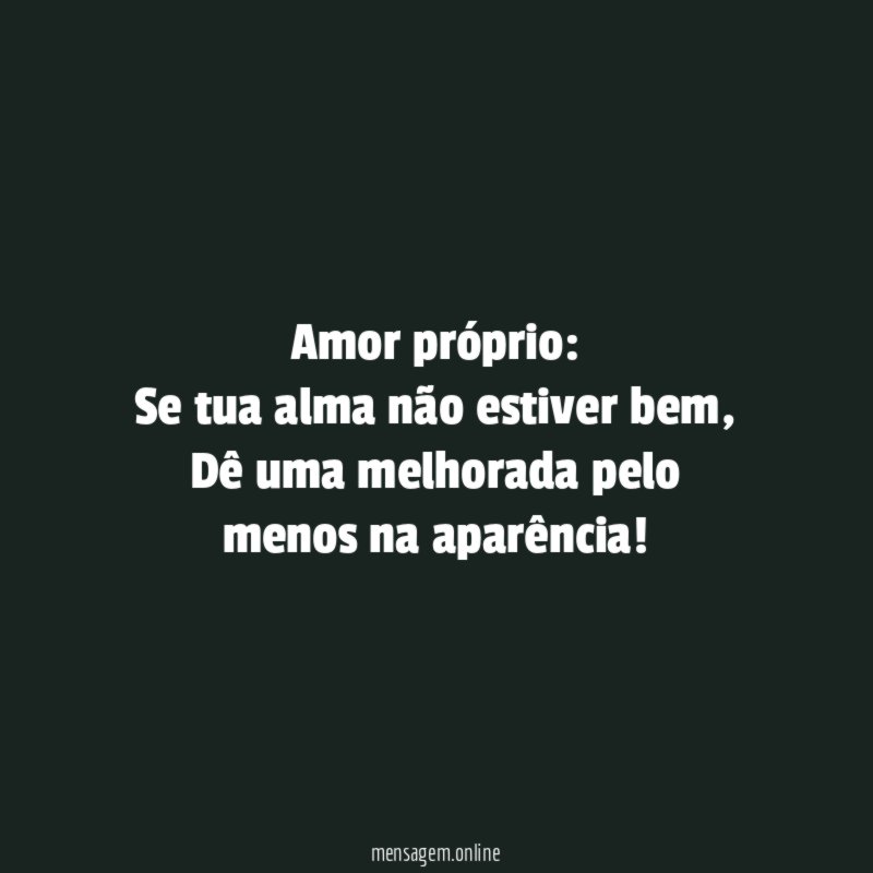 Amor próprio