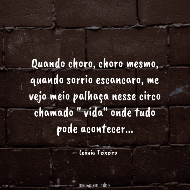 Quando choro