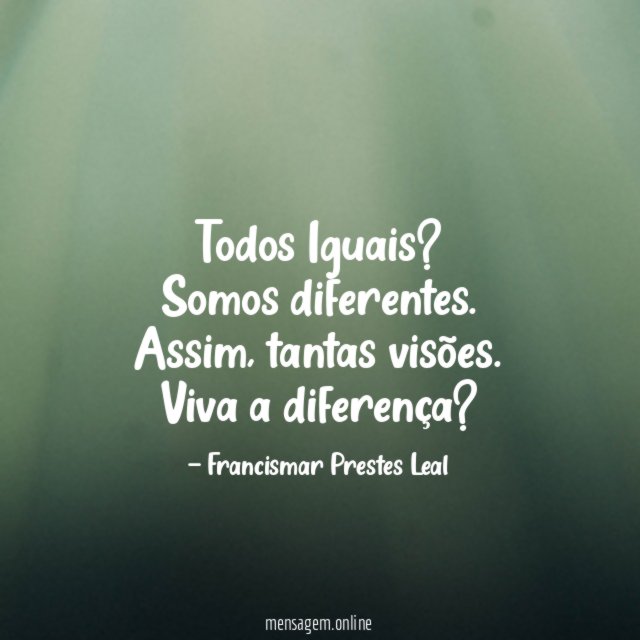 Todos Iguais?
