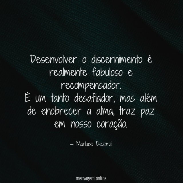 Desenvolver o discernimento é realmente fabuloso e recompensador