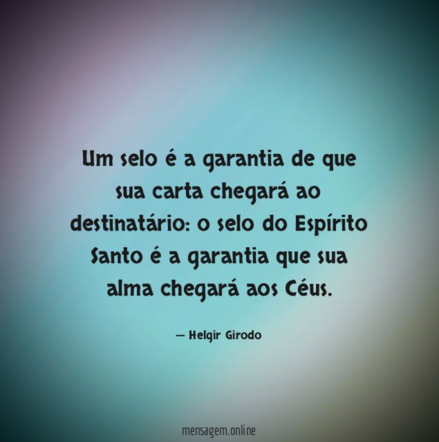 Um selo é a garantia de que sua carta chegará ao destinatário