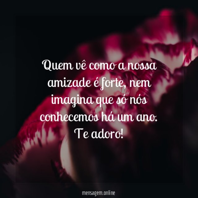 O tempo não é nada perto do elo