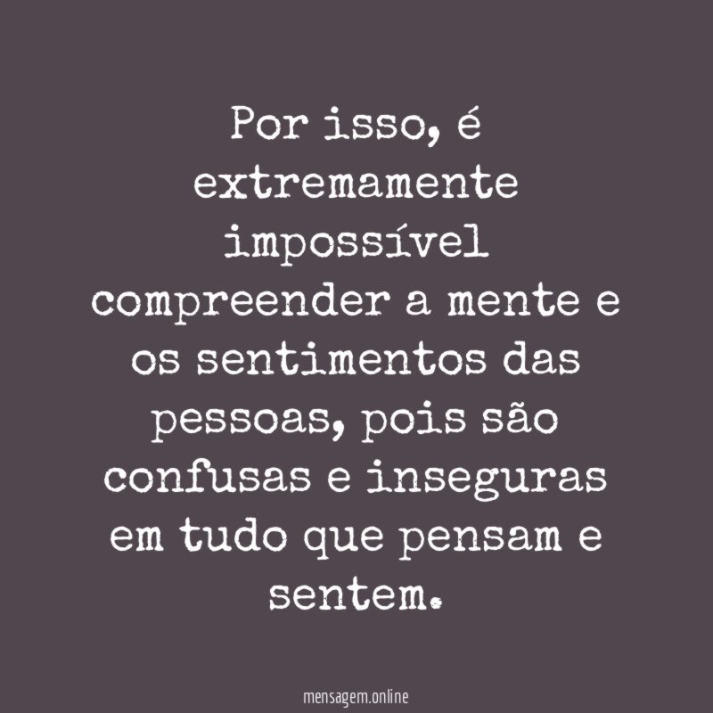 Por isso