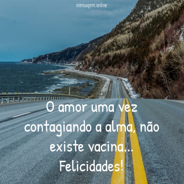 O amor uma vez contagiando a alma
