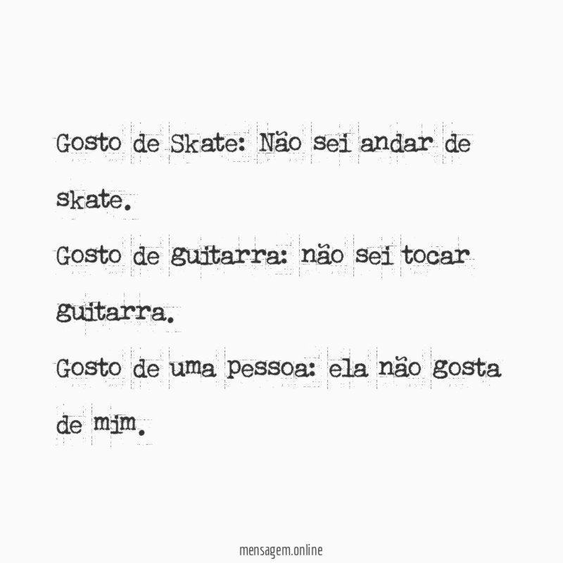 Gosto de Skate