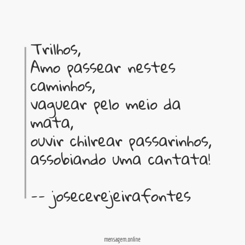 Trilhos,