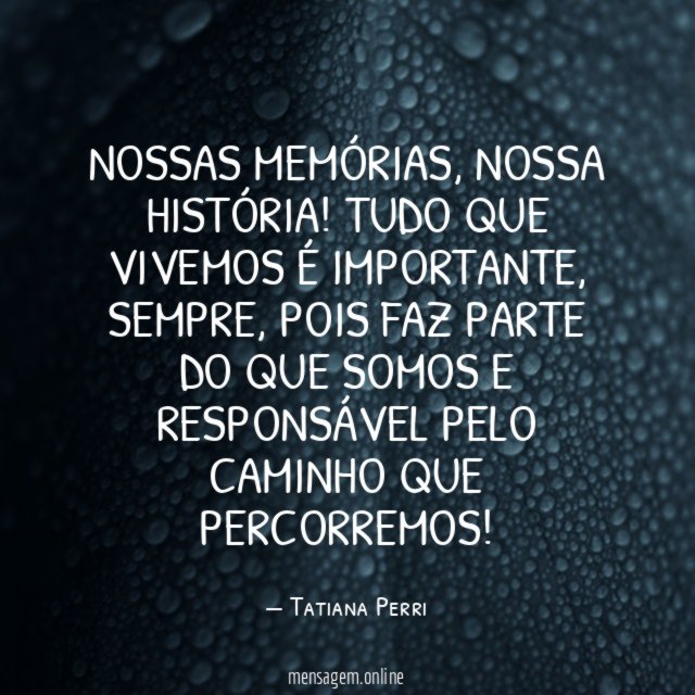 Nossas memórias