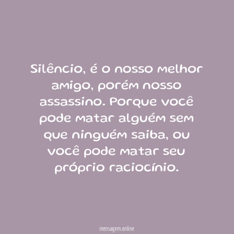 Silêncio