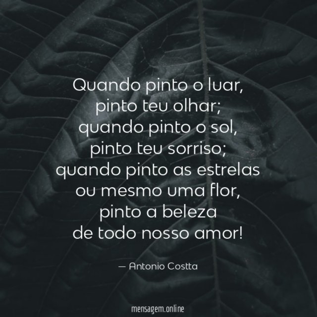 Quando pinto o luar
