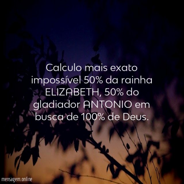 Calculo mais exato impossível 50% da rainha ELIZABETH