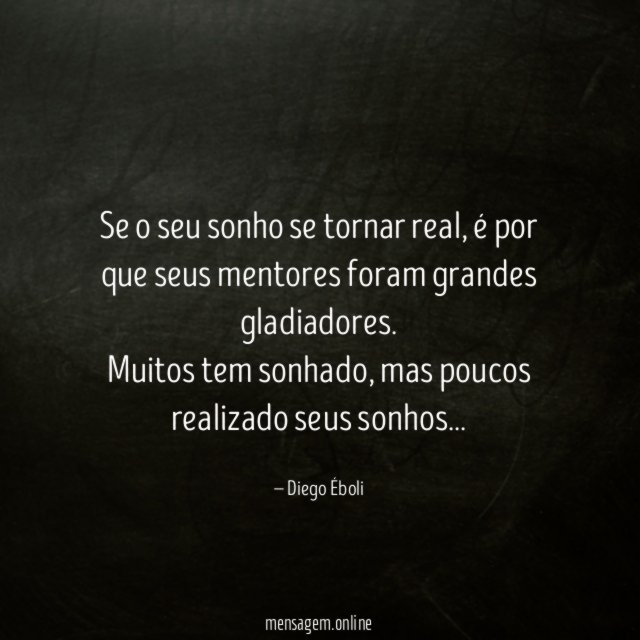 Se o seu sonho se tornar real