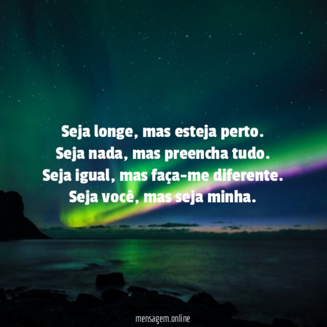 Seja longe