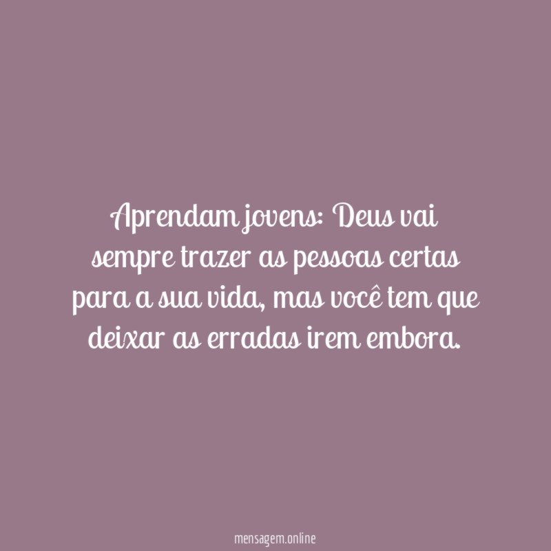 Aprendam jovens