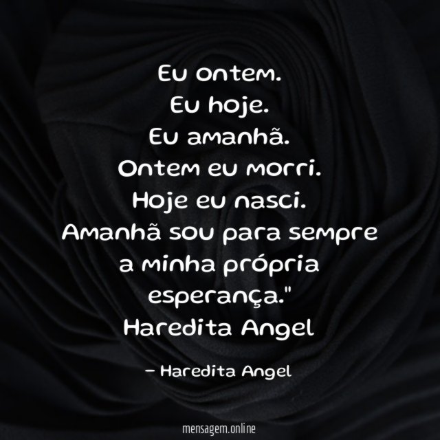 Eu ontem