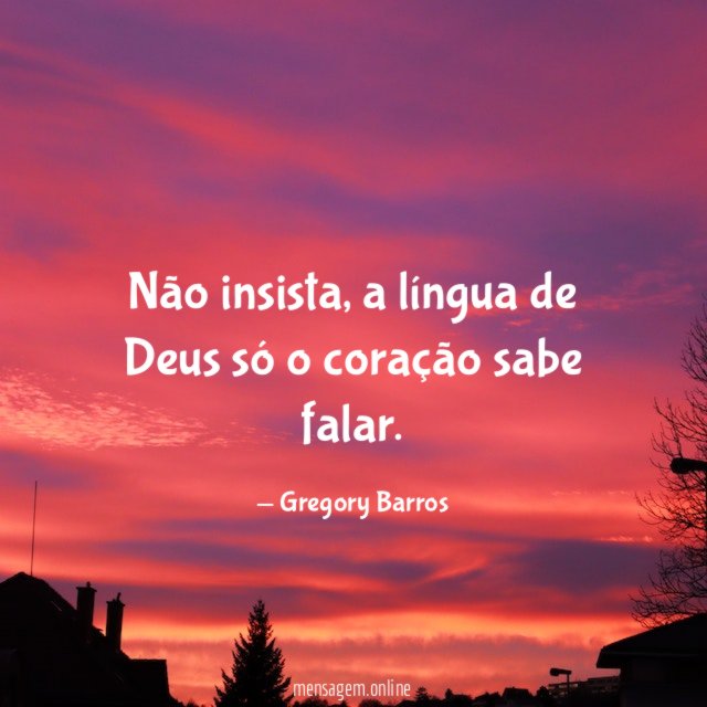 Não insista