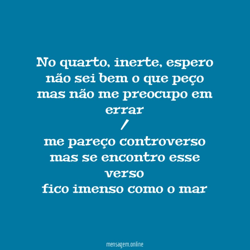 No quarto