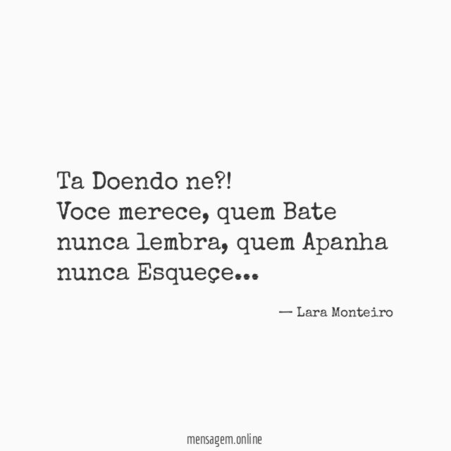 Ta Doendo ne