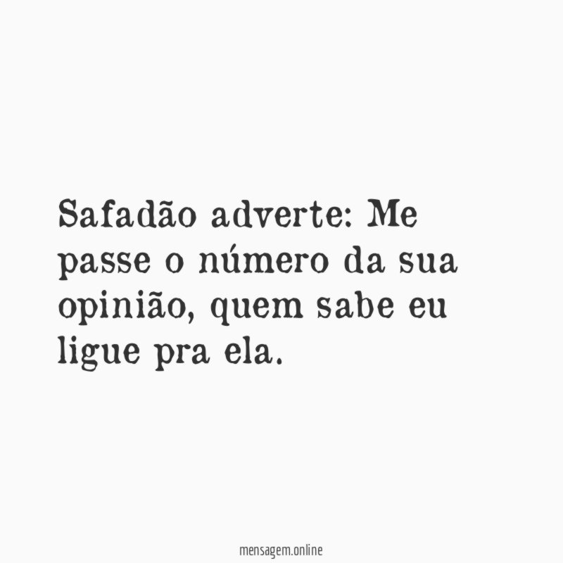 Safadão adverte