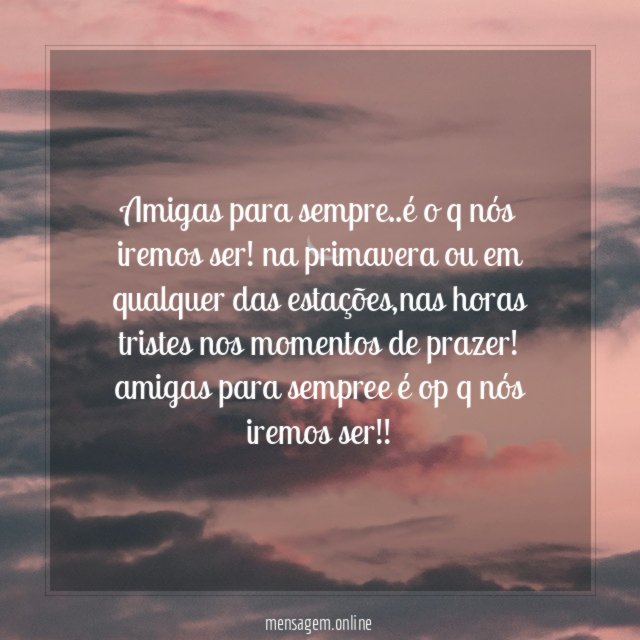 Amigas para sempre