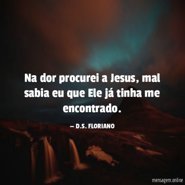 Na dor procurei a Jesus