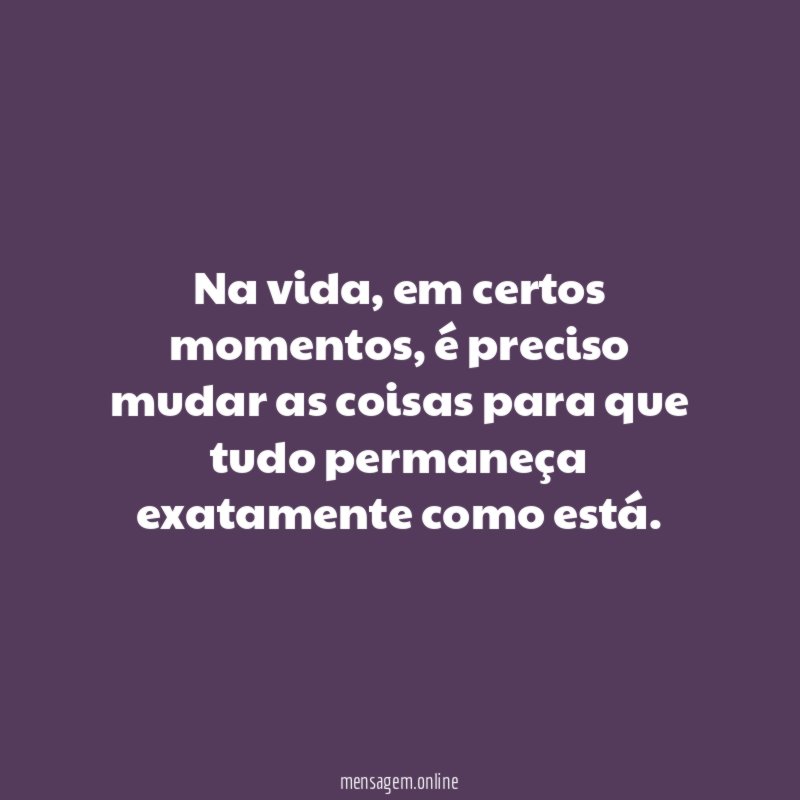 Na vida