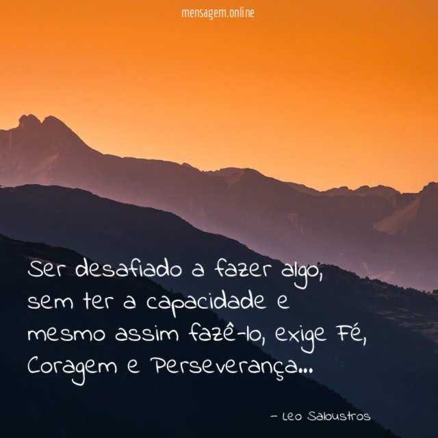 Ser desafiado a fazer algo