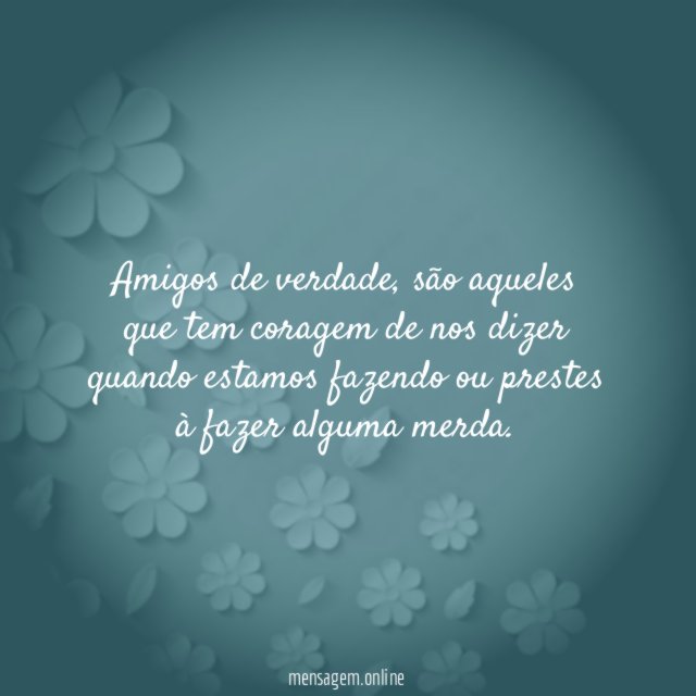 Amigos de verdade