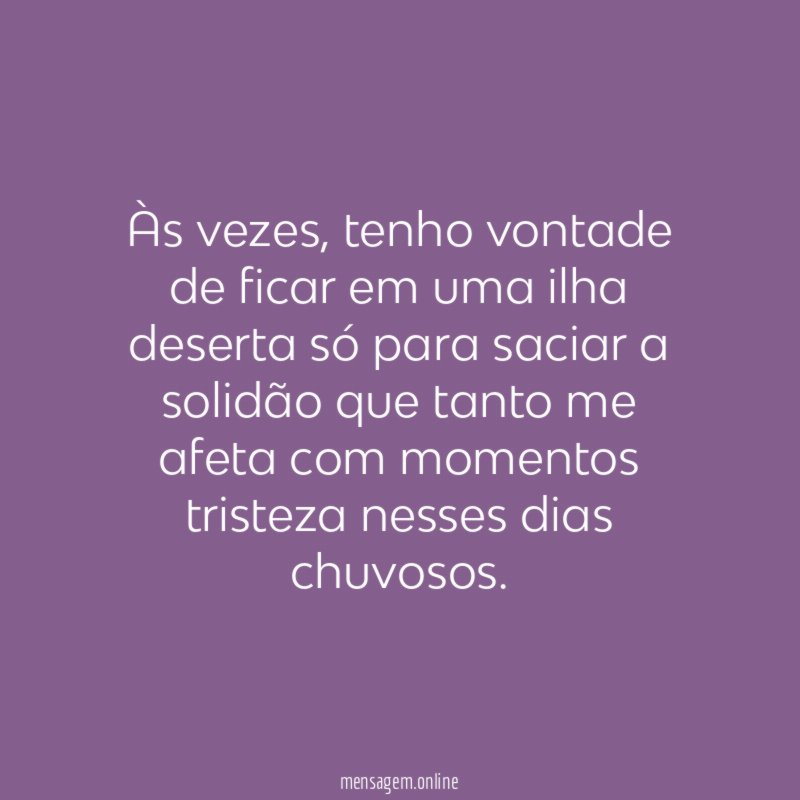 Às vezes
