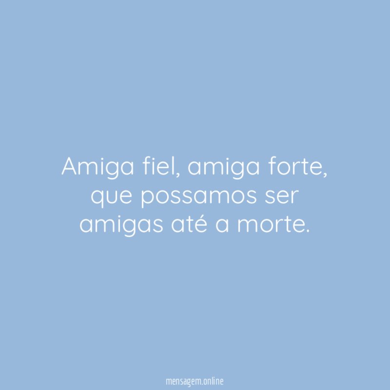 Amiga fiel