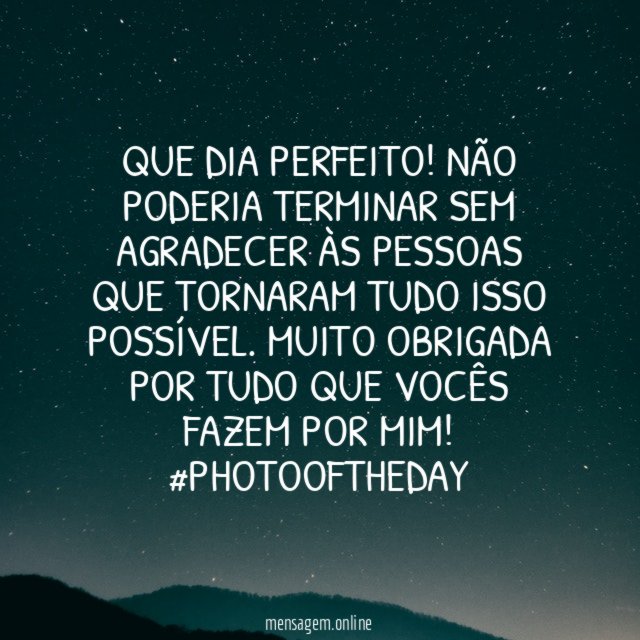 Muita gratidão