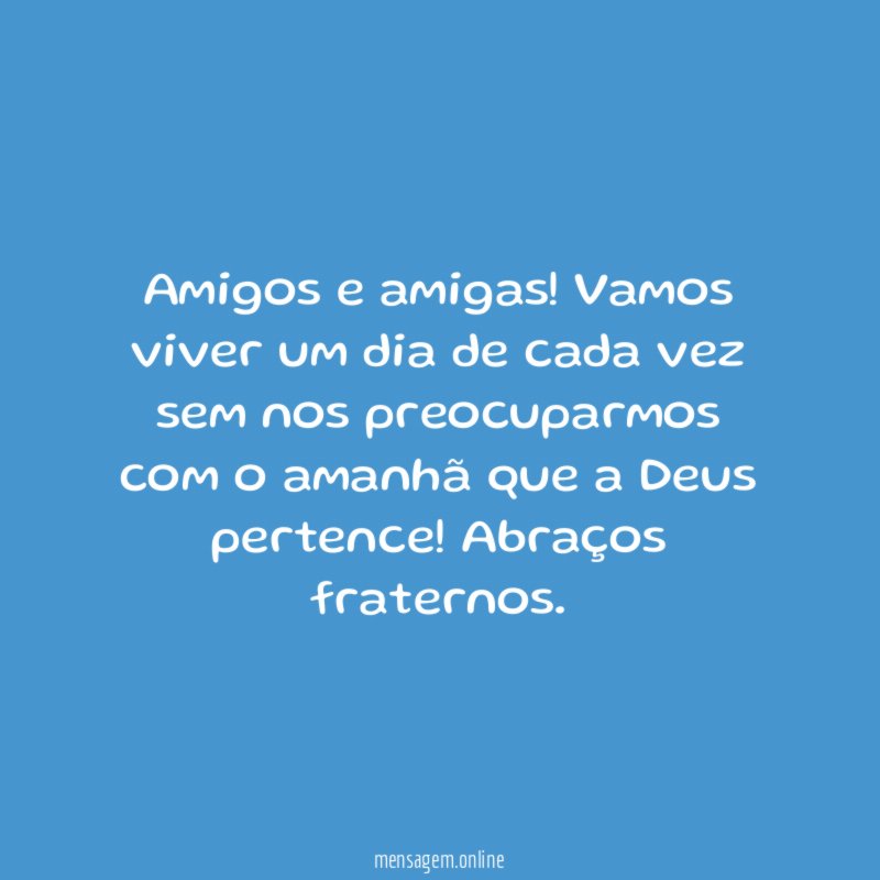 Amigos e amigas