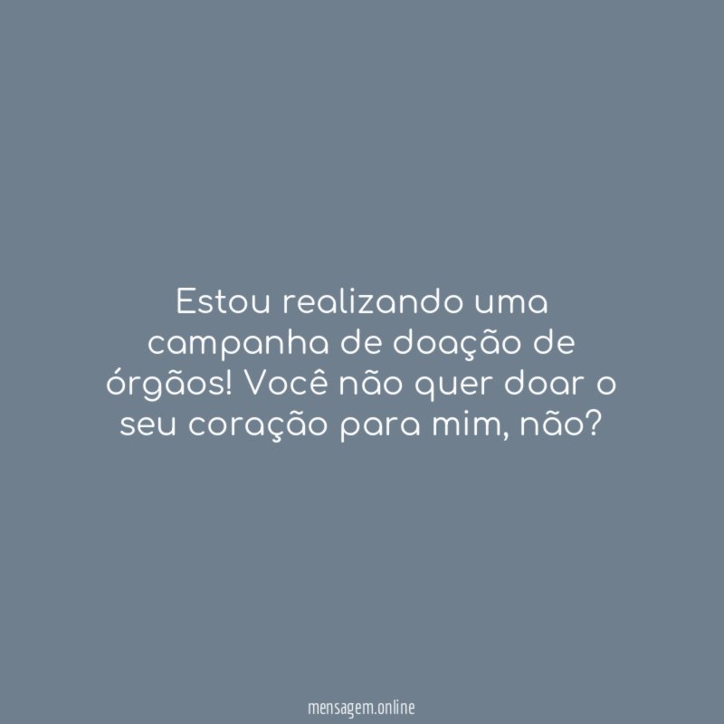 Doação de órgãos