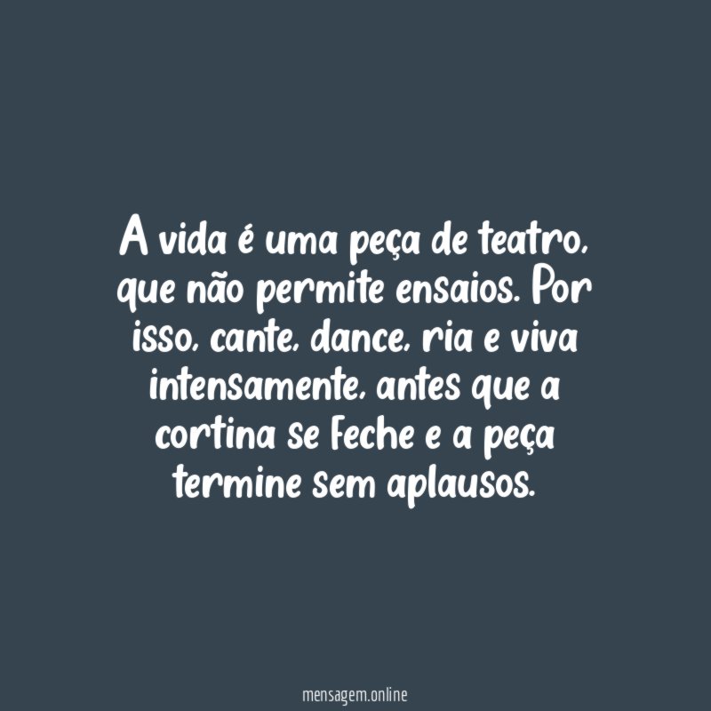 Peça de Teatro