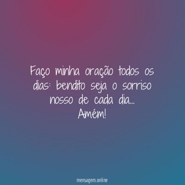 Minha oração