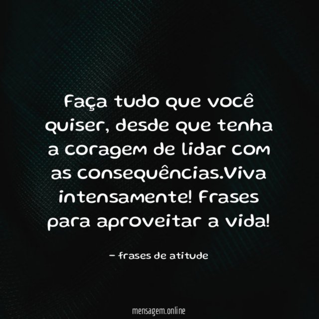 Não passe vontade