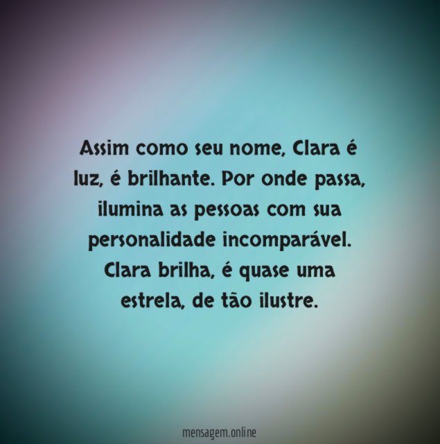 Assim como seu nome