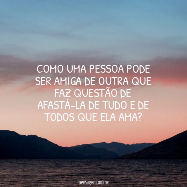 Amigos que são inimigos